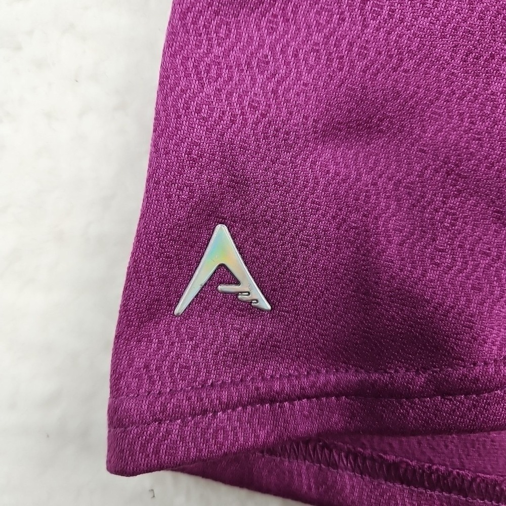 East Bay Golf Club Purple Antigua 1/2 Zip Long Sleeve Womens Golf Jacket Sz XL - Picture 3 of 10